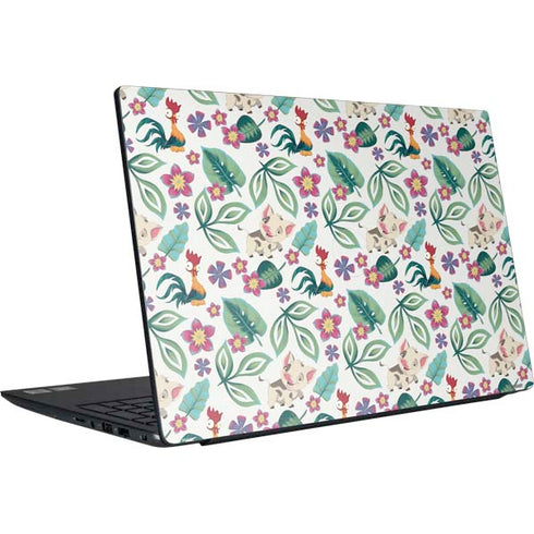Disney Princess Moana Pua and Heihei Pattern Dell Vostro Skin